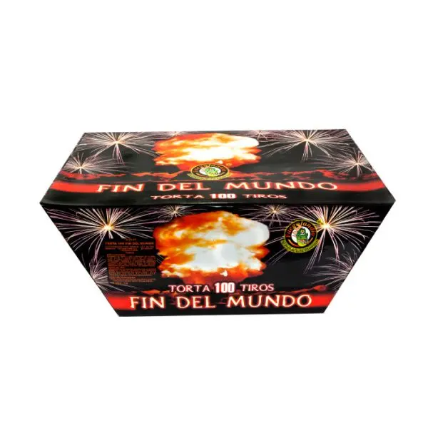Torta 100 tiros Fin del mundo
