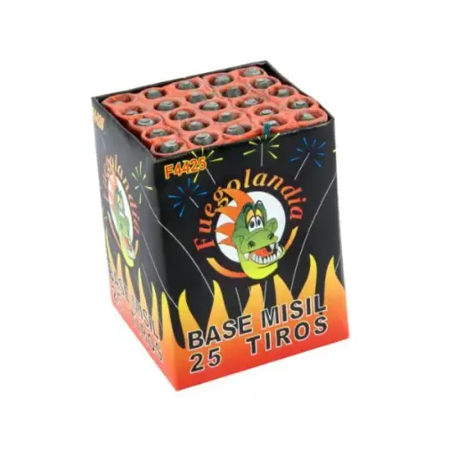 Base misil 25 tiros