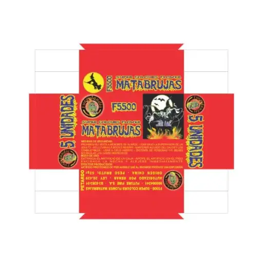 Matabrujas supercolours flowers